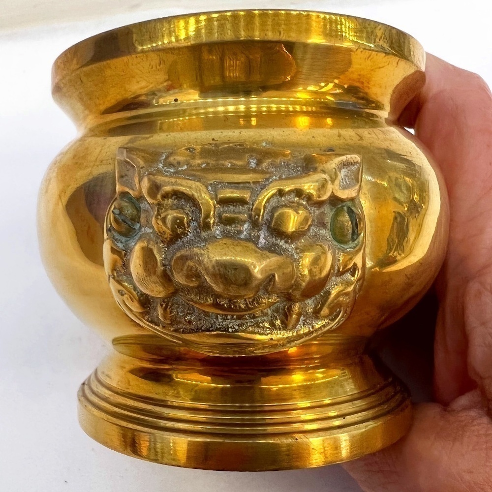 𝅺brass GOBLET